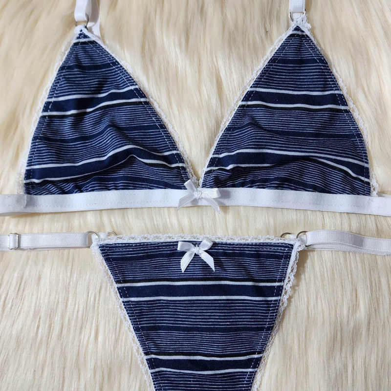 Conjunto de Algodón Francis Azul