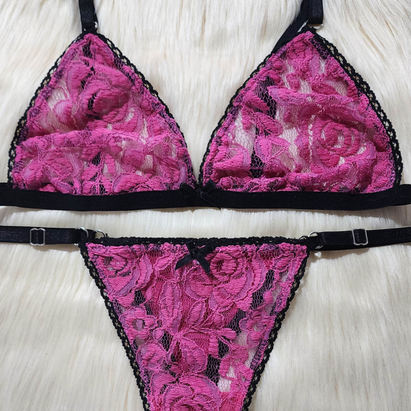 Conjunto de Encaje Barbie Conjunto de Encaje Barbie