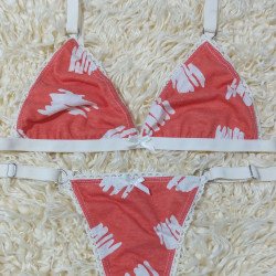 Conjunto de Algodón Fénix Naranja