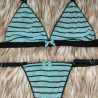 Conjunto de Algodón Morley Rayado Turquesa Conjunto de Algodón Morley Rayado Turquesa