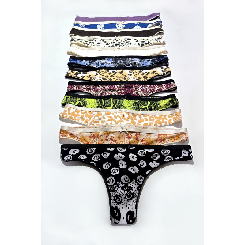 Pack de 12 bombachas enteras less