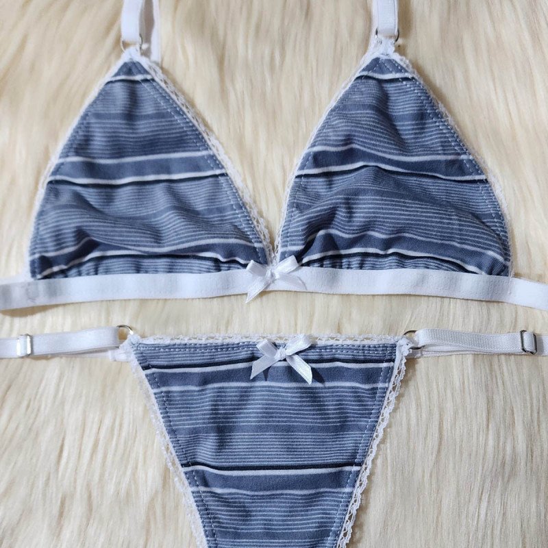 Conjunto de Algodón Francis Gris Conjunto de Algodón Francis Gris