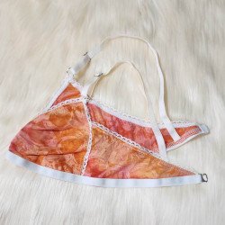 Conjunto de Algodón durazno