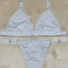 Conjunto de seda Fría Blanco