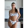 Conjunto de Seda Fría top y less básicos Rosas Negras