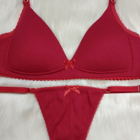 Conjunto taza soft Rojo