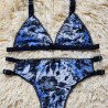 Conjunto Gasa de Algodón Azul