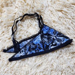 Conjunto Gasa de Algodón Azul